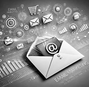 Picture of Email Marketing by Freelance digital marketing analyst in calicut